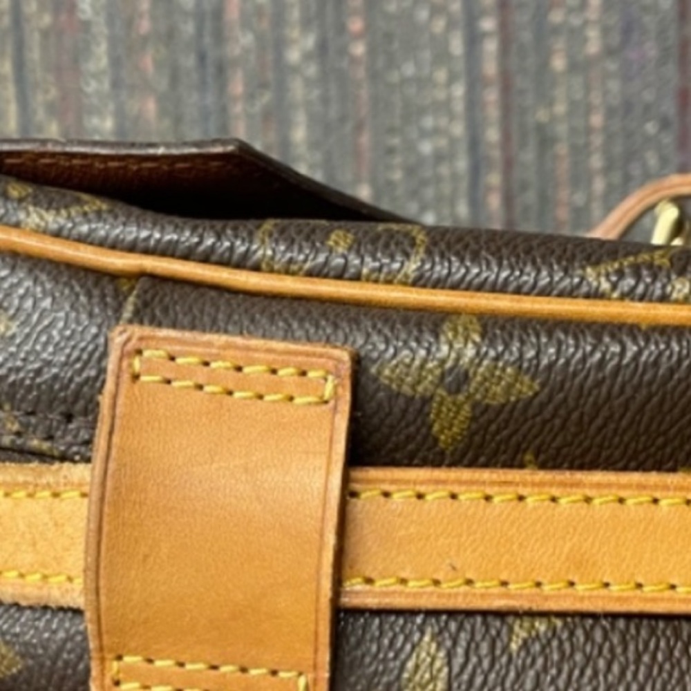 Louis Vuitton Brown and Yellow Crossbody Bag - Picture 8 of 9